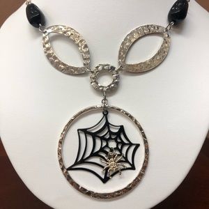 Halloween Spider Necklace